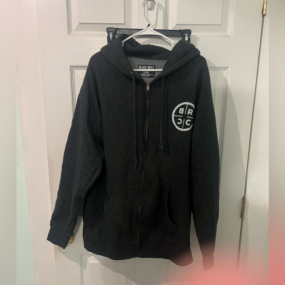 Black rifle coffee zip hoodie great condition xxl